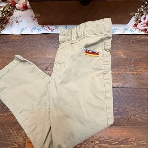 Boys Vintage United Colors of Benetton Khaki Pants size XX or size 4/5 EUC